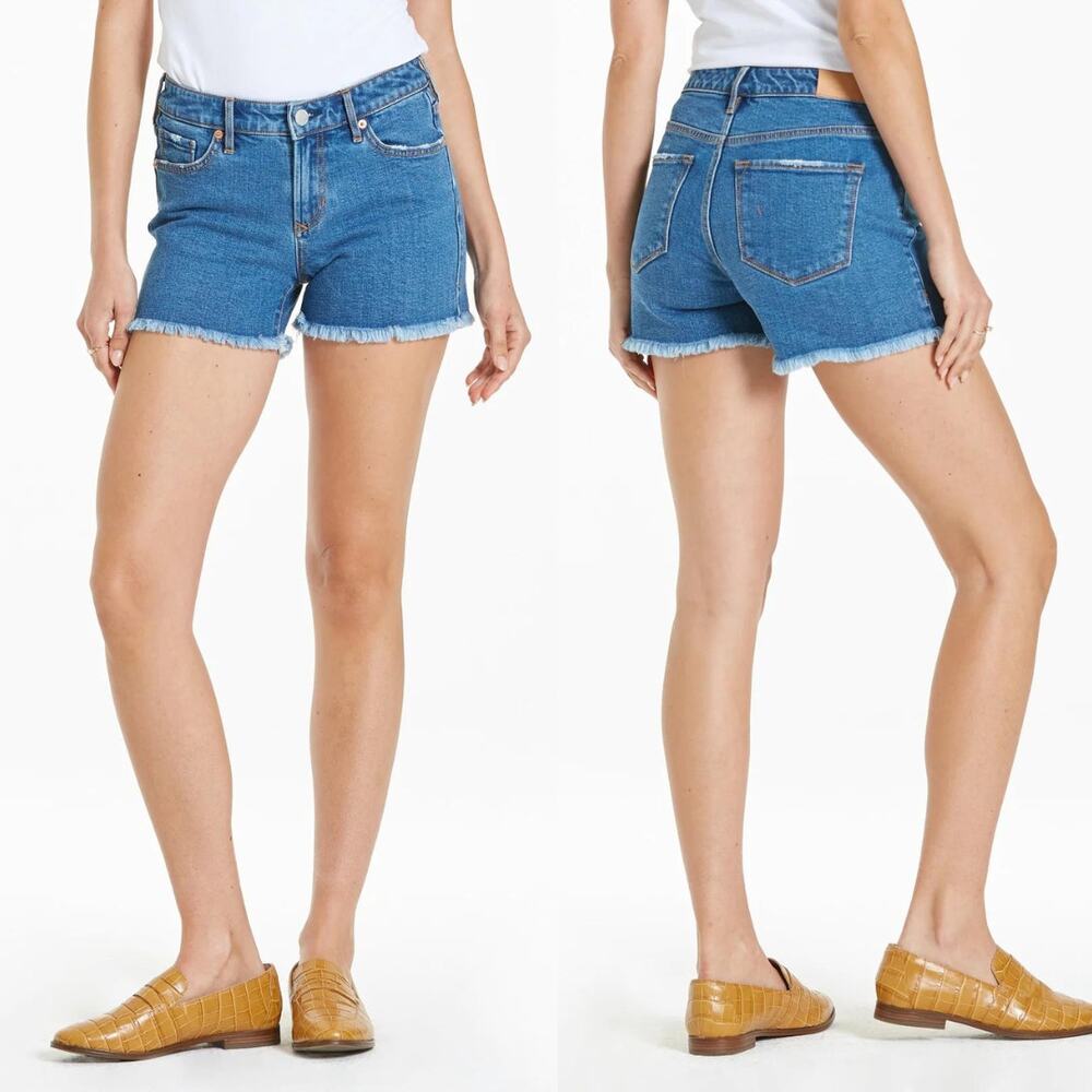 Dear John | Gigi High Rise Cut Off Denim Shorts - Picture 1 of 9